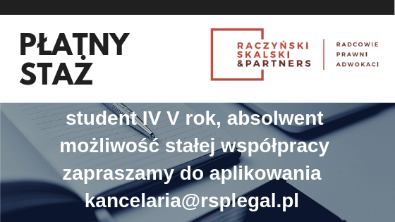 Płatny staż dla studentów i absolwentów