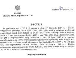 URE obniża karę dla naszego Klienta w sprawie ograniczeń w dostarczaniu i poborze energii