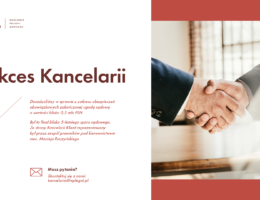 Działając na rzecz Klienta Kancelarii z sukcesem zakończyliśmy blisko 5-letni spór z zakresu ubezpieczeń obowiązkowych.