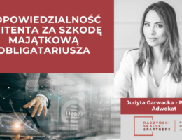 Odpowiedzialność emitenta za szkodę majątkową obligatariusza