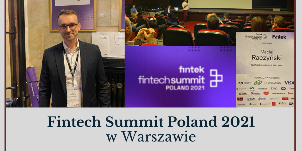Fintech Summit Poland 2021 w Warszawie