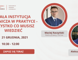 MAŁA INSTYTUCJA PŁATNICZA W PRAKTYCE – WEBINAR