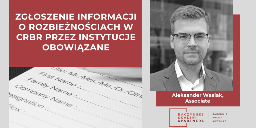 Zgłoszenie informacji o rozbieżnościach w CRBR