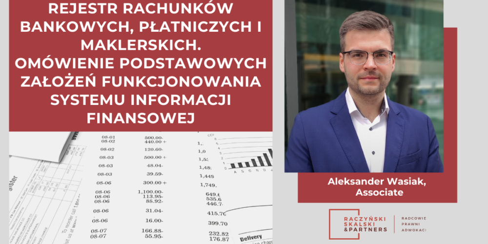 Rejestr rachunków bankowych, płatniczych i maklerskich