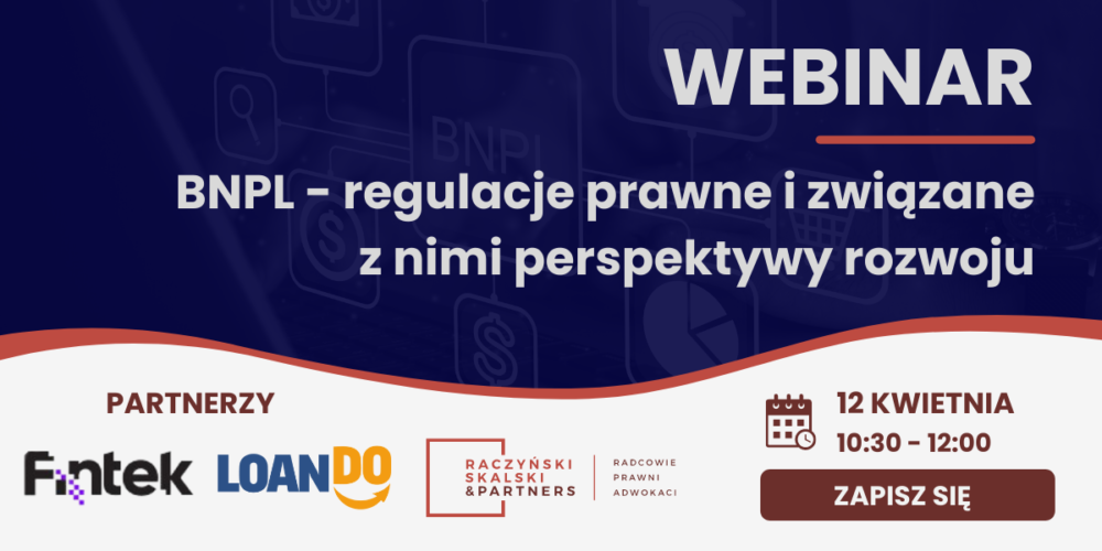 BNPL – regulacje prawne i związane z nimi perspektywy rozwoju