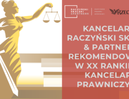 XX Ranking Kancelarii Prawniczych Rzeczpospolita