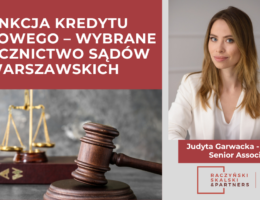 Sankcja kredytu darmowego – wybrane orzecznictwo sądów warszawskich