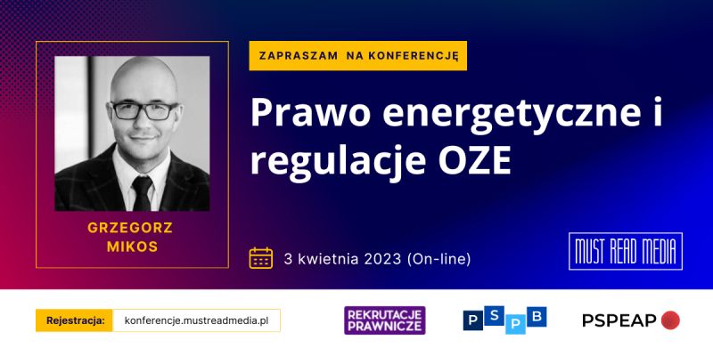 Zapraszamy na konferencję „Corporate PPA w praktyce. Trendy i nowe wyzwania”