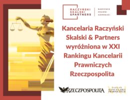XXI EDYCJA RANKINGU KANCELARII PRAWNICZYCH RZECZPOSPOLITA JUŻ ZA NAMI!