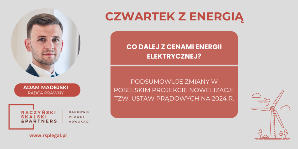 Czwartek z Energią – Co dalej z cenami energii elektrycznej?