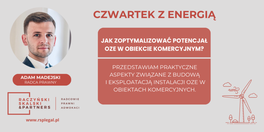 Czwartek z energią: Jak zoptymalizować potencjał OZE w obiekcie komercyjnym?