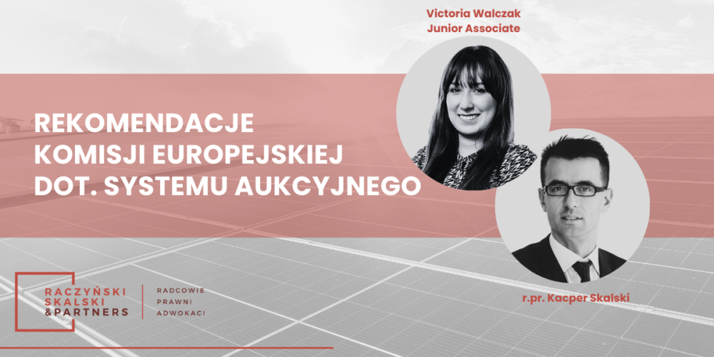 Rekomendacje Komisji Europejskiej dot. systemu aukcyjnego