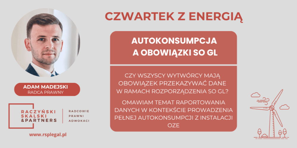 Thursday with energy: Does full self-consumption exempt you from reporting under SO GL?